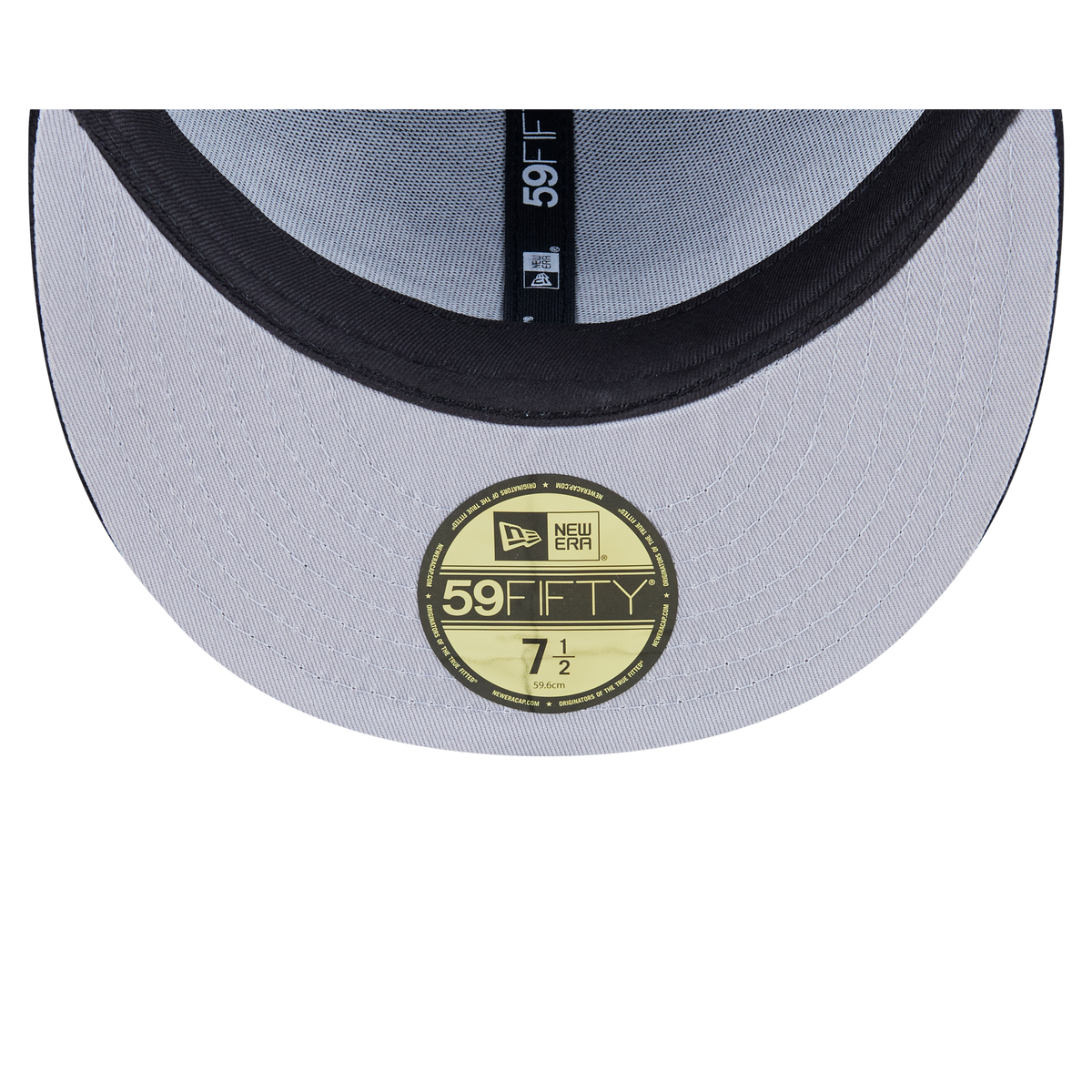 New Era Branded Cord Black 59FIFTY Fitted Hat