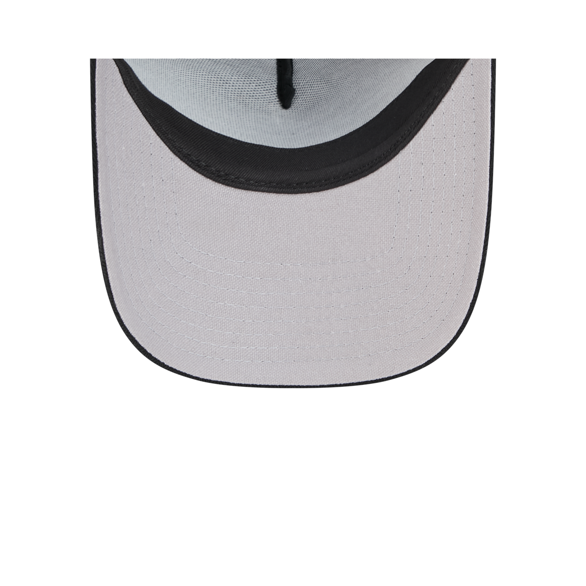 New Era Branded Herringbone Black 9FORTY A-Frame Trucker Hat