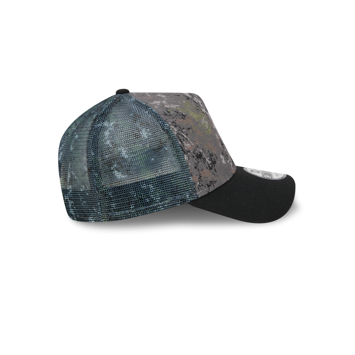 New Era Branded Abstract Camo 9FORTY A-Frame Trucker Hat