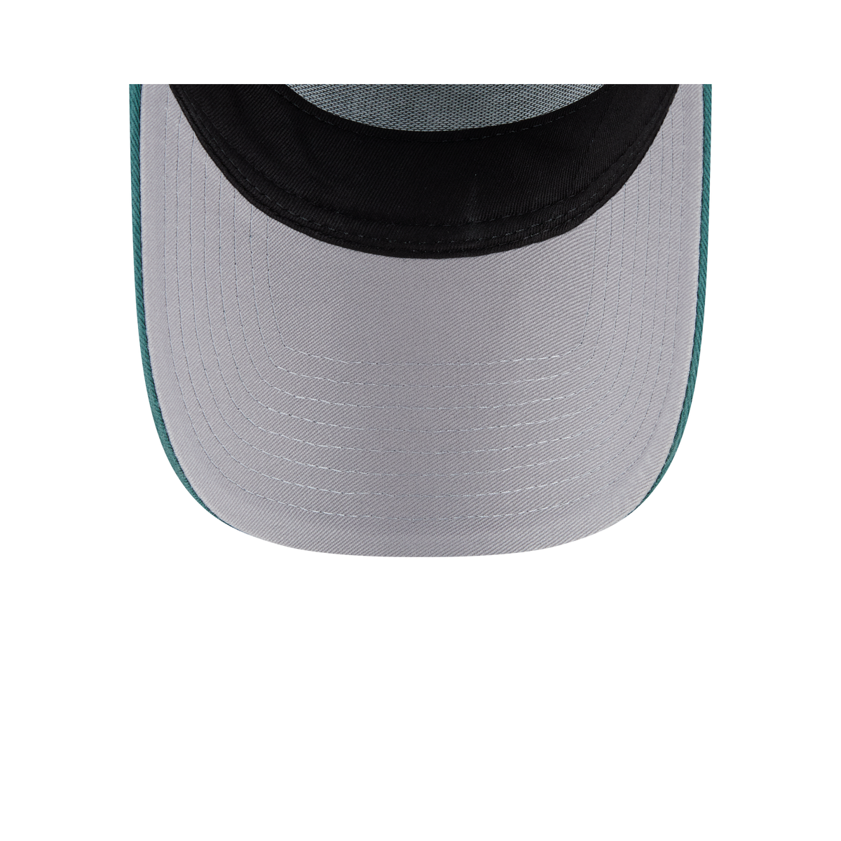New Era Branded Washed Pine Needle Green 9FORTY A-Frame Trucker Hat