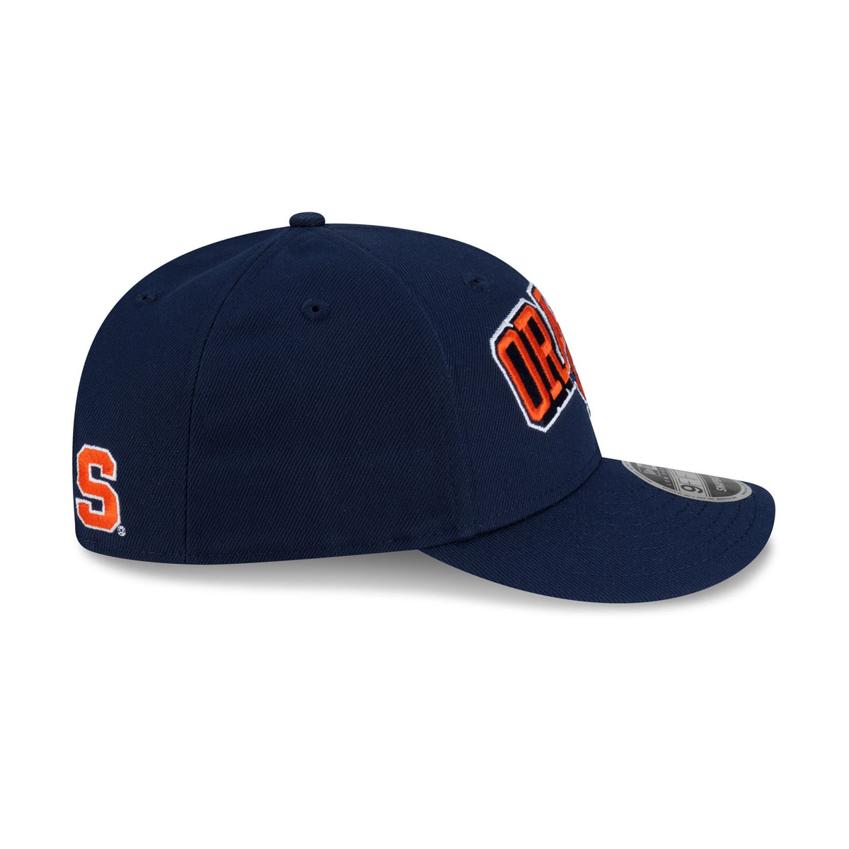 Syracuse Orange Wordmark Navy Low Profile 9FIFTY Snapback Hat