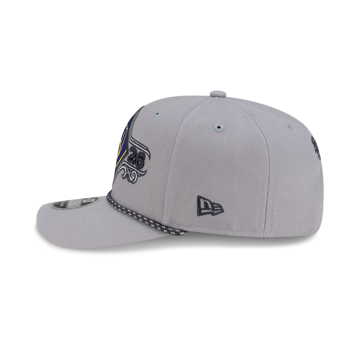Milwaukee Brewers 2026 NLDS Champions Locker Room 9SEVENTY Stretch-Snap Hat