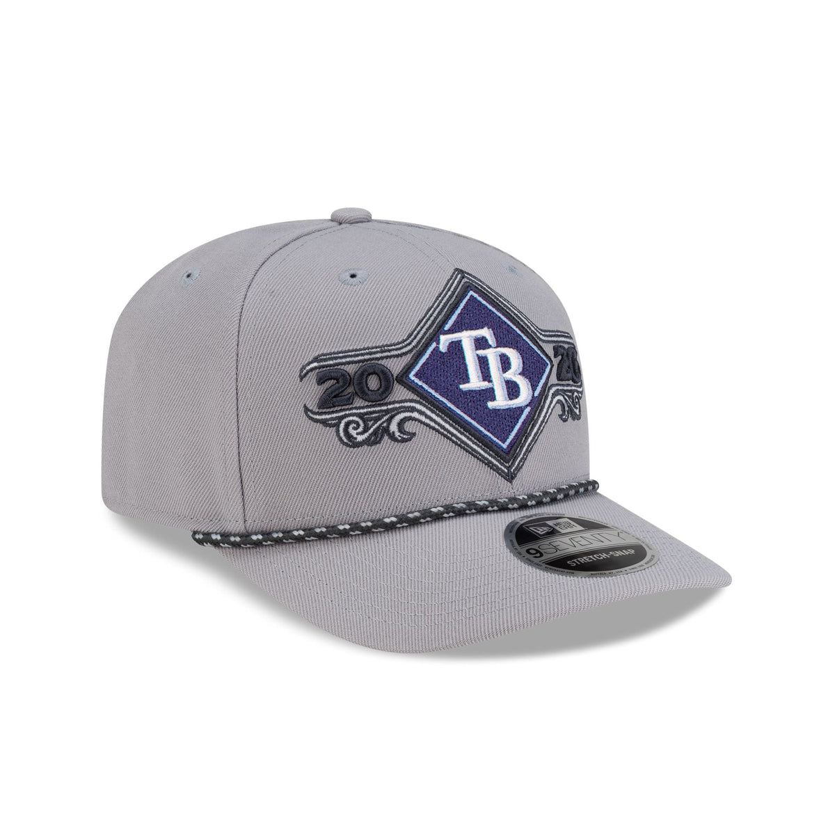 Tampa Bay Rays 2026 ALDS Champions Locker Room 9SEVENTY Stretch-Snap Hat