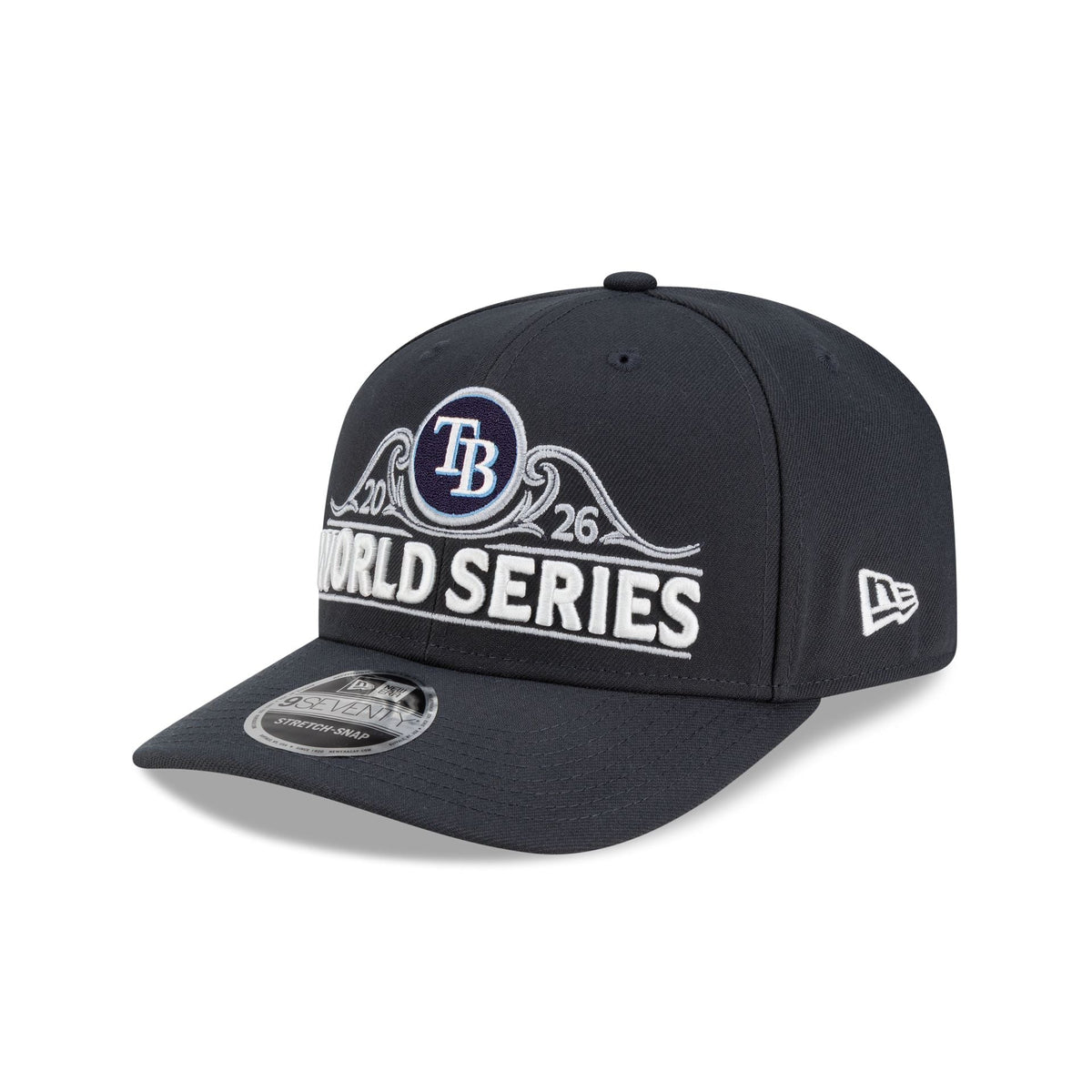 Tampa Bay Rays 2026 League Championship Series Locker Room 9SEVENTY Stretch-Snap Hat