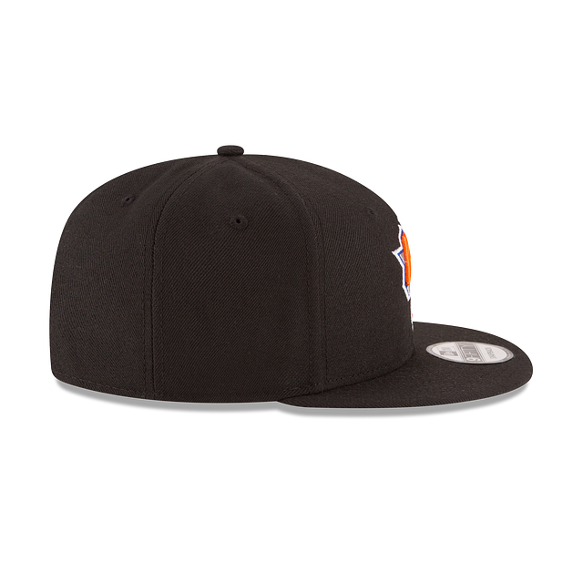 New York Knicks Basic Black 9FIFTY Snapback Hat