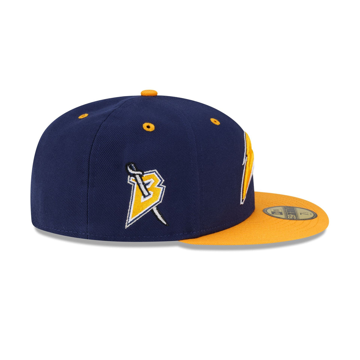 Buffalo Sabres Slug Navy Gold 59FIFTY Fitted Hat