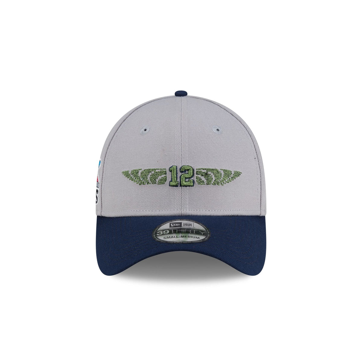 Seattle Seahawks Super Bowl LX Champions Sidepatch Rivalries Gray 39THIRTY Stretch Fit Hat