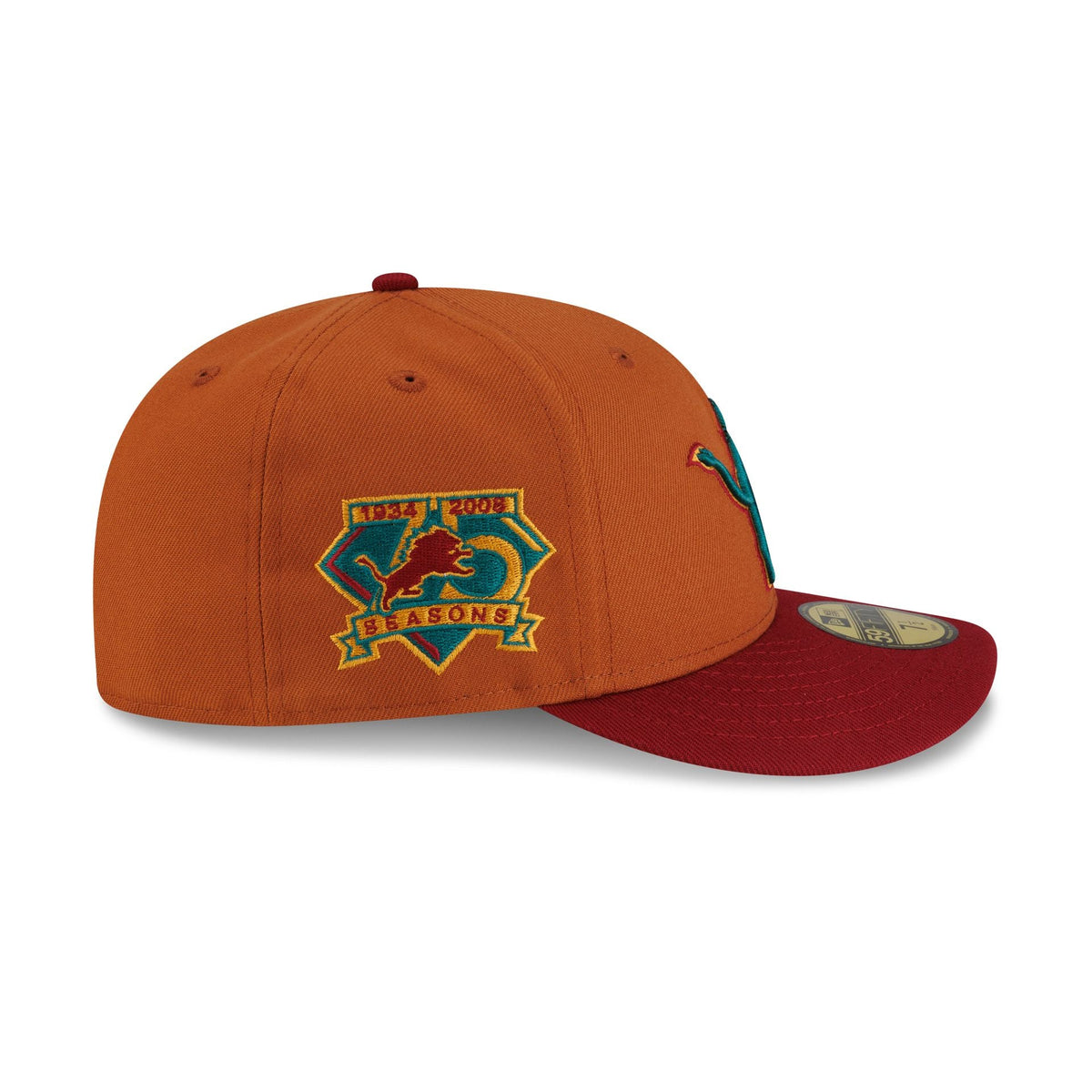 Just Caps Harvest Collection Detroit Lions 59FIFTY Fitted Hat
