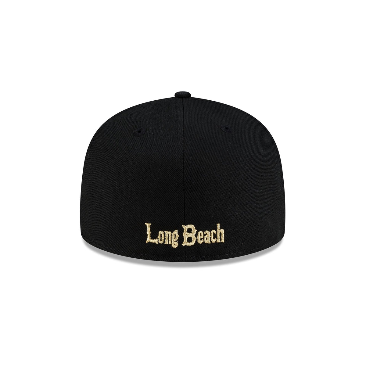 Long Beach State 49ers Black & Gold 59FIFTY Fitted Hat