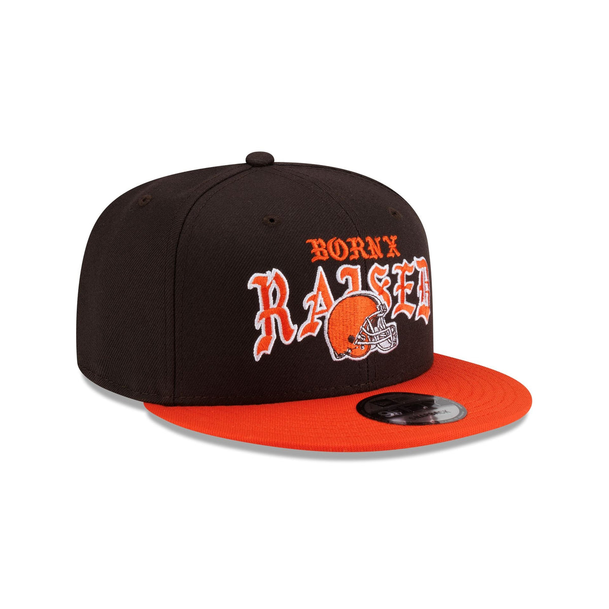 Born x Raised x Cleveland Browns Two-Tone 9FIFTY Snapback Hat