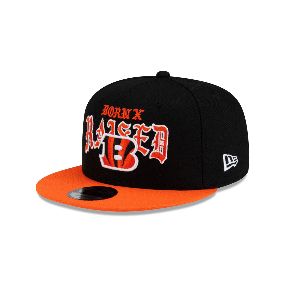 Born x Raised x Cincinnati Bengals Two-Tone 9FIFTY Snapback Hat