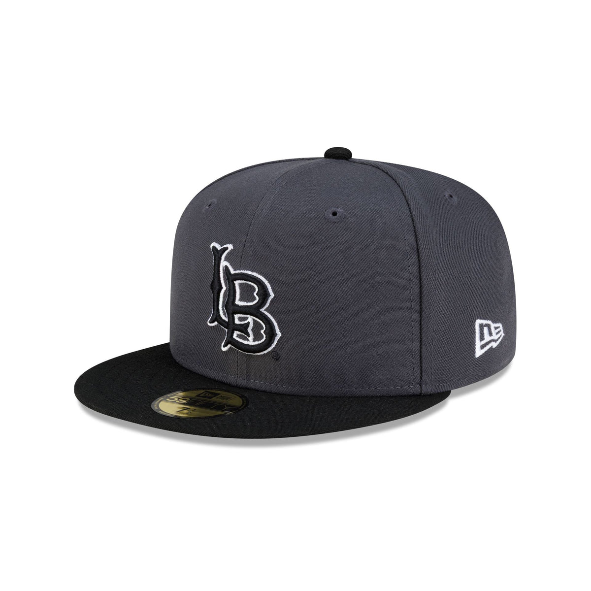 Long Beach State 49ers Graphite 59FIFTY Fitted Hat