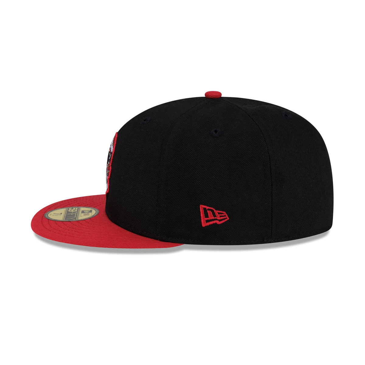 Miami Heat Sugar Skull 59FIFTY Fitted Hat