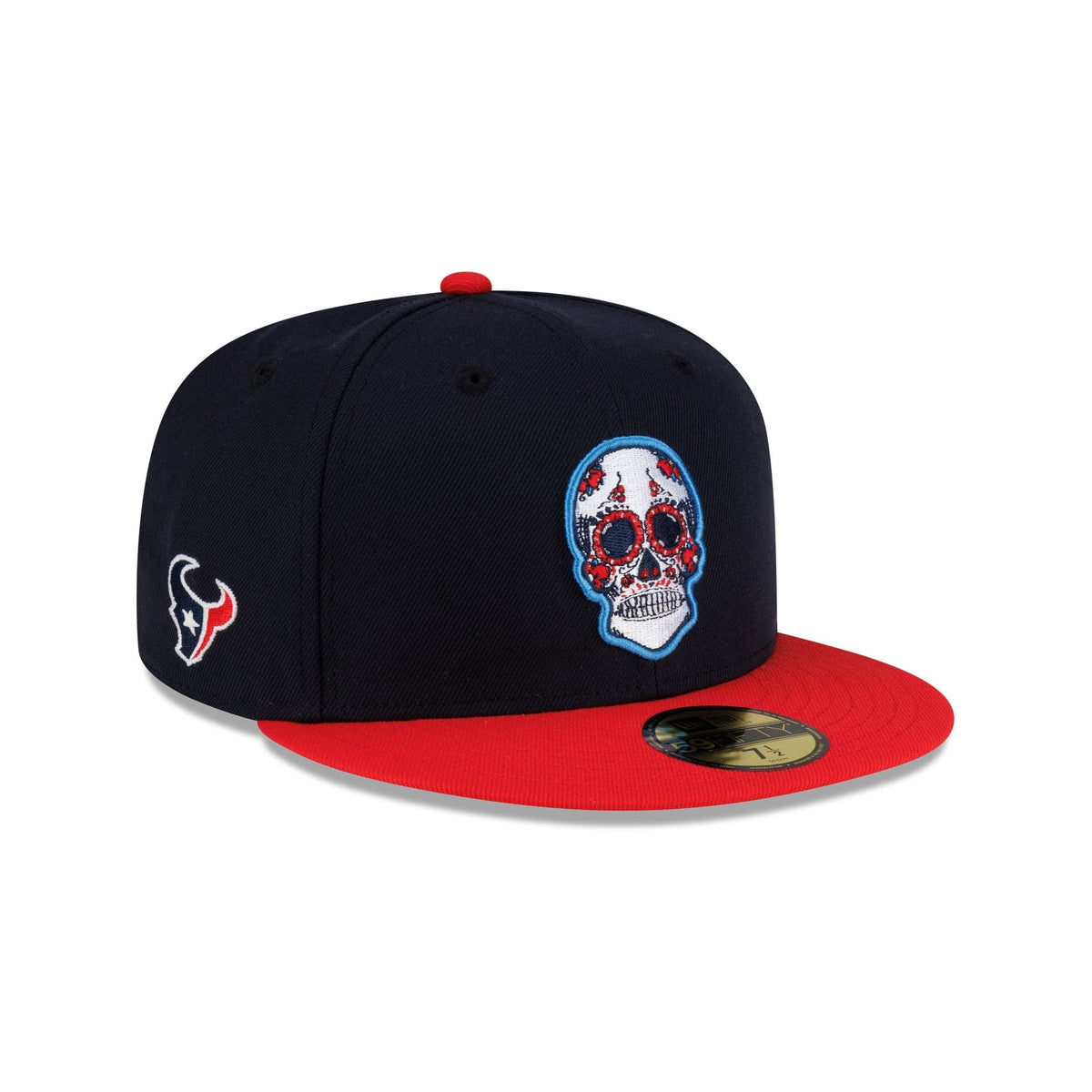 Houston Texans Sugar Skull 59FIFTY Fitted Hat