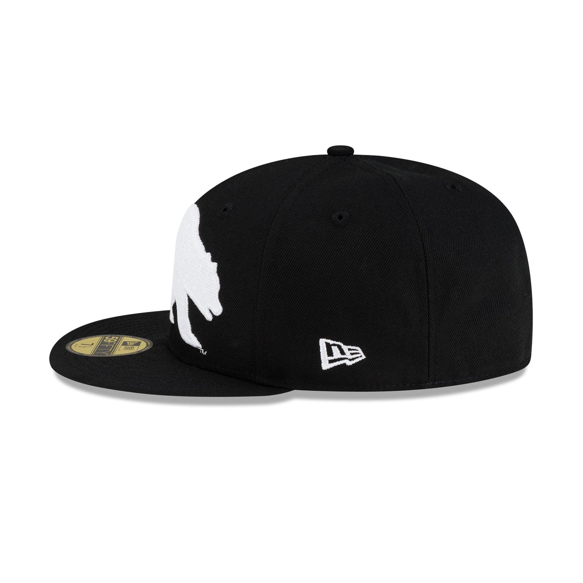 California Golden Bears White Bear 59FIFTY Fitted Hat