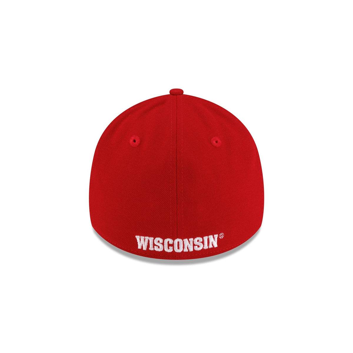 Wisconsin Badgers Red 39THIRTY Stretch Fit Hat