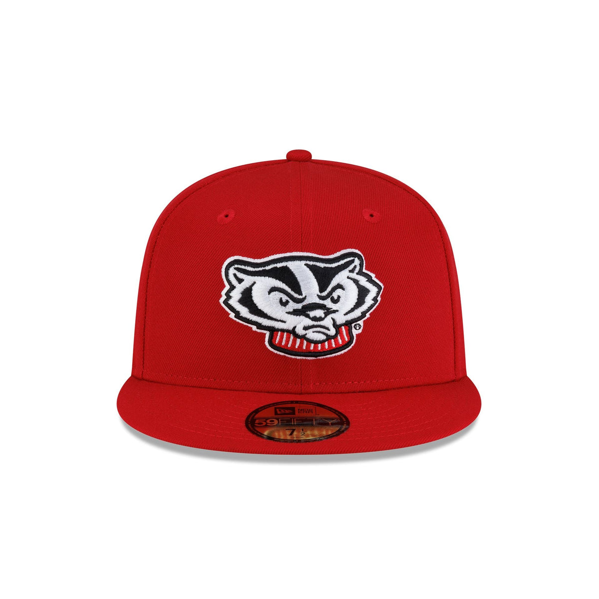 Wisconsin Badgers Mascot Red 59FIFTY Fitted Hat