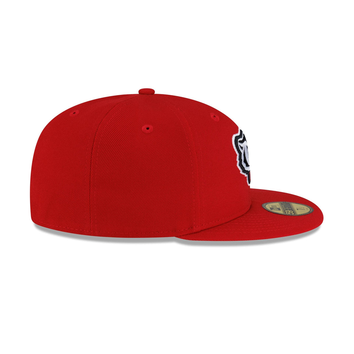 Wisconsin Badgers Mascot Red 59FIFTY Fitted Hat
