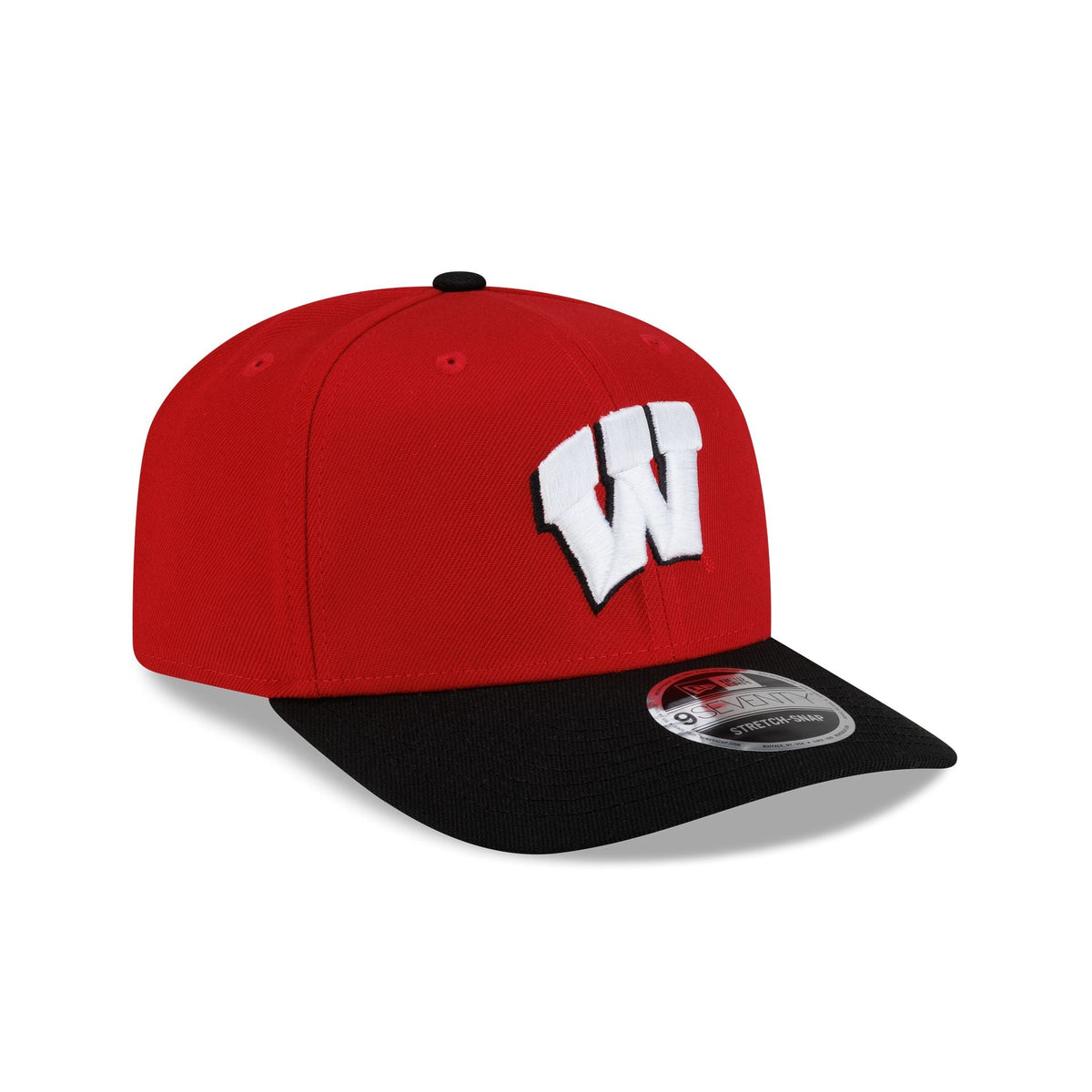 Wisconsin Badgers Two Tone 9SEVENTY Stretch-Snap Hat
