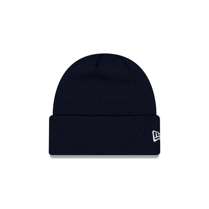New Era Cap Navy Basic Cuff Knit Beanie Hat