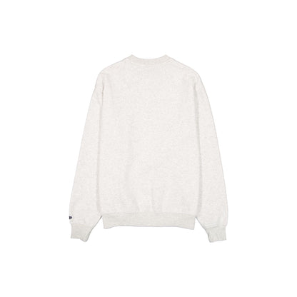 New York Yankees Mini Script Gray Crewneck