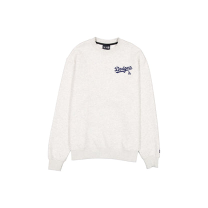 Los Angeles Dodgers Mini Script Gray Crewneck
