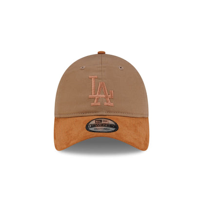 Los Angeles Dodgers Two Tone Khaki 9TWENTY Adjustable Hat