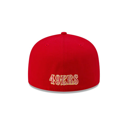 San Francisco 49ers 80th Anniversary Sidepatch 59FIFTY Fitted
