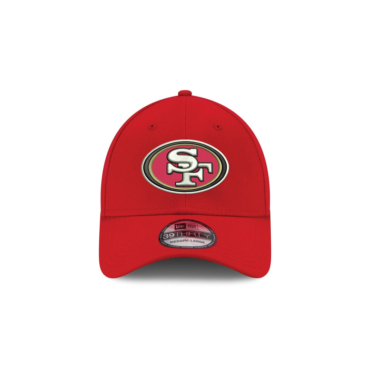 San Francisco 49ers 80th Anniversary Sidepatch 39THIRTY Stretch Fit Hat
