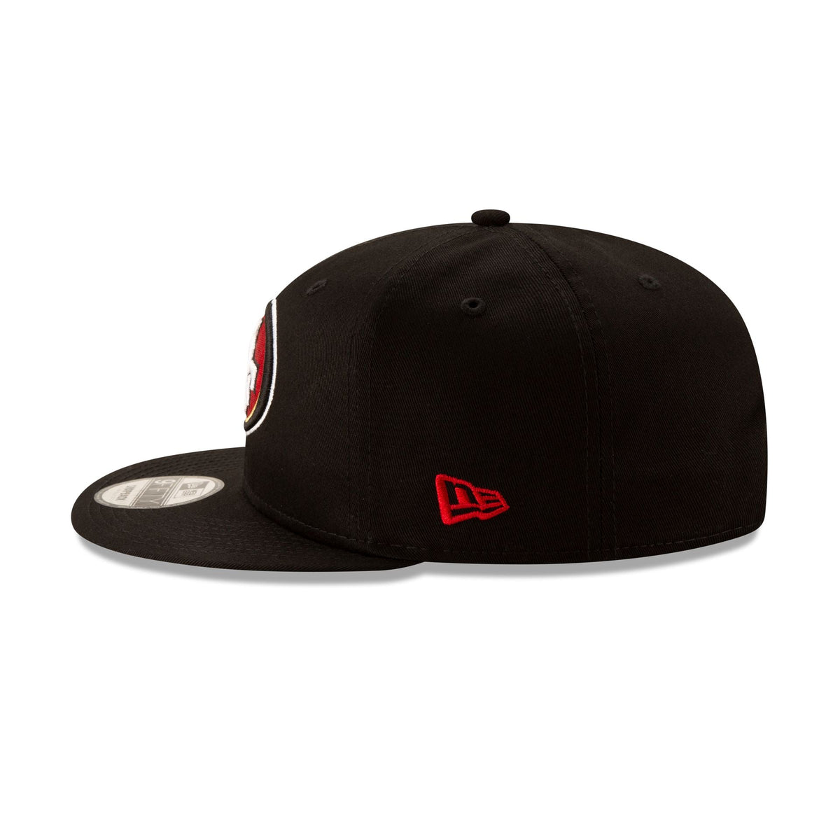 San Francisco 49ers 80th Anniversary Sidepatch Black 9FIFTY Snapback Hat