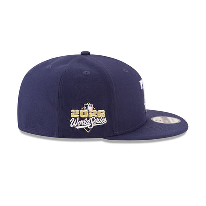 Tampa Bay Rays 2026 World Series Side Patch 9FIFTY Snapback Hat