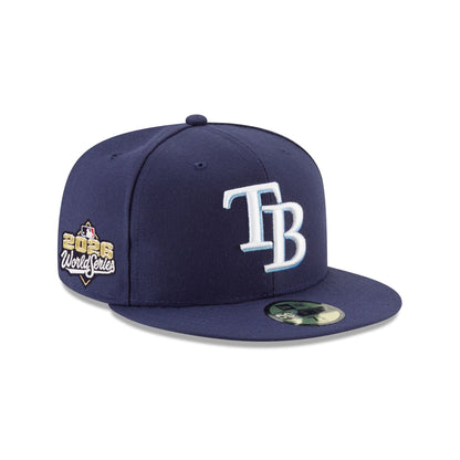 Tampa Bay Rays 2026 World Series Side Patch 59FIFTY Fitted Hat