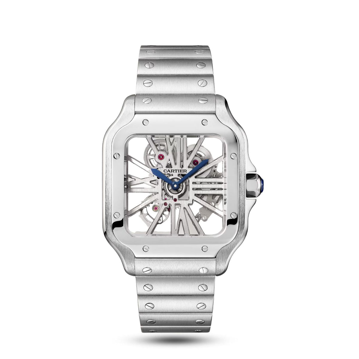 Cartier Santos de Cartier Skeleton – Grand Modèle (WHSA0015)