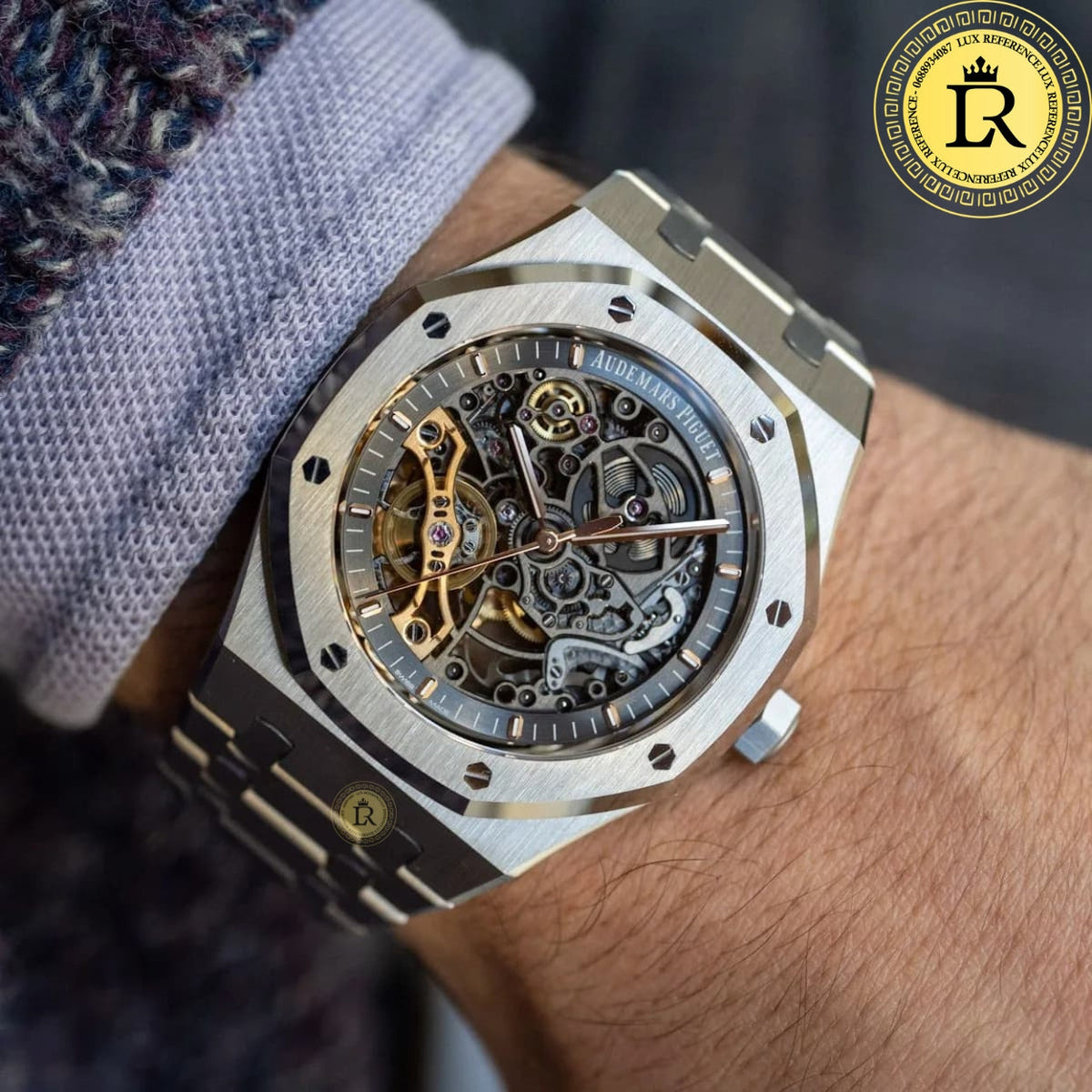 Audemars Piguet Royal Oak Skeleton argente