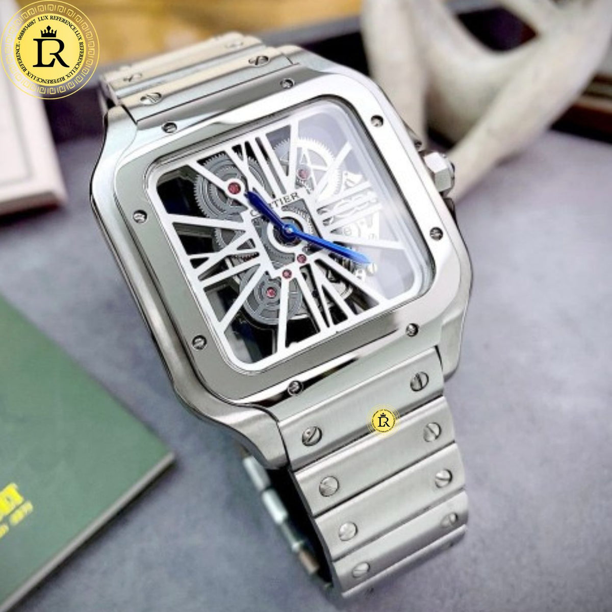 Cartier Santos de Cartier Skeleton – Grand Modèle (WHSA0015)