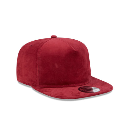 New Era Cap Dark Red Velvet 9FIFTY A-Frame Snapback Hat
