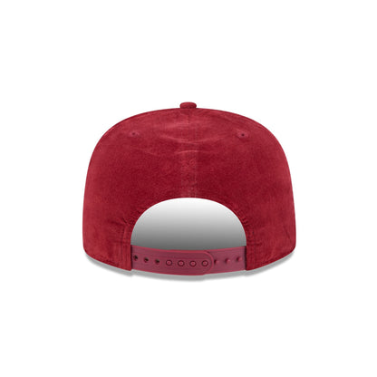 New Era Cap Dark Red Velvet 9FIFTY A-Frame Snapback Hat