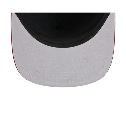 New Era Cap Dark Red Velvet 9FIFTY A-Frame Snapback Hat