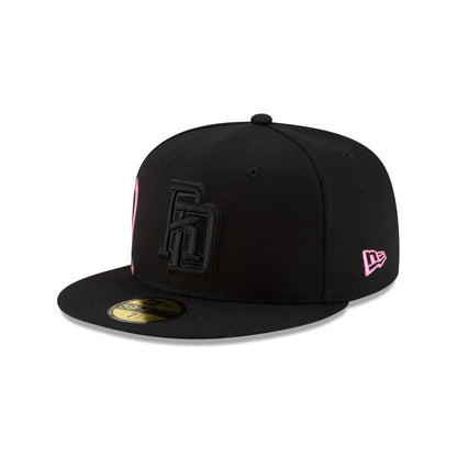 Dominican Republic Black on Black 59FIFTY Fitted Hat