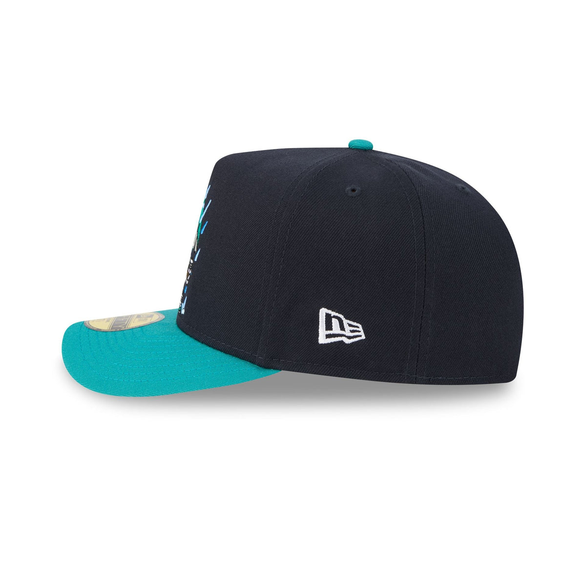Seattle Mariners Cartoon 59FIFTY A-Frame Fitted Hat