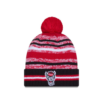 NC State Wolfpack Cheer Pom Knit Hat