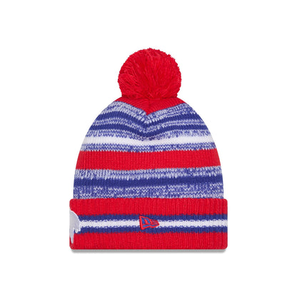 Buffalo Bills Cheer Historic Pom Knit Hat