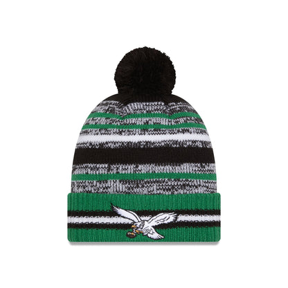 Philadelphia Eagles Cheer Historic Pom Knit Hat