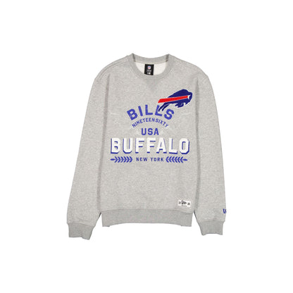 Buffalo Bills Laurel Heather Gray Crewneck