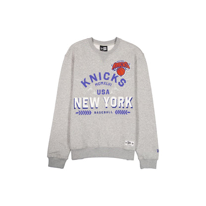 New York Knicks Laurel Heather Gray Crewneck
