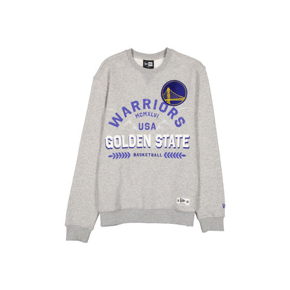 Golden State Warriors Laurel Heather Gray Crewneck