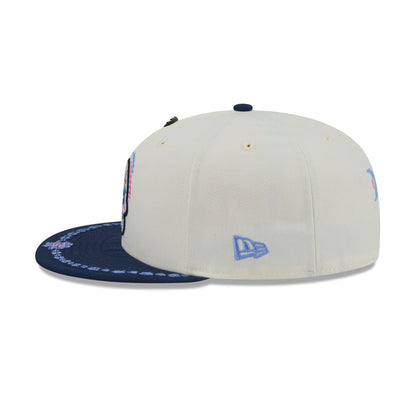 Dallas Cowboys Day of the Dead Chrome White 59FIFTY Fitted Hat