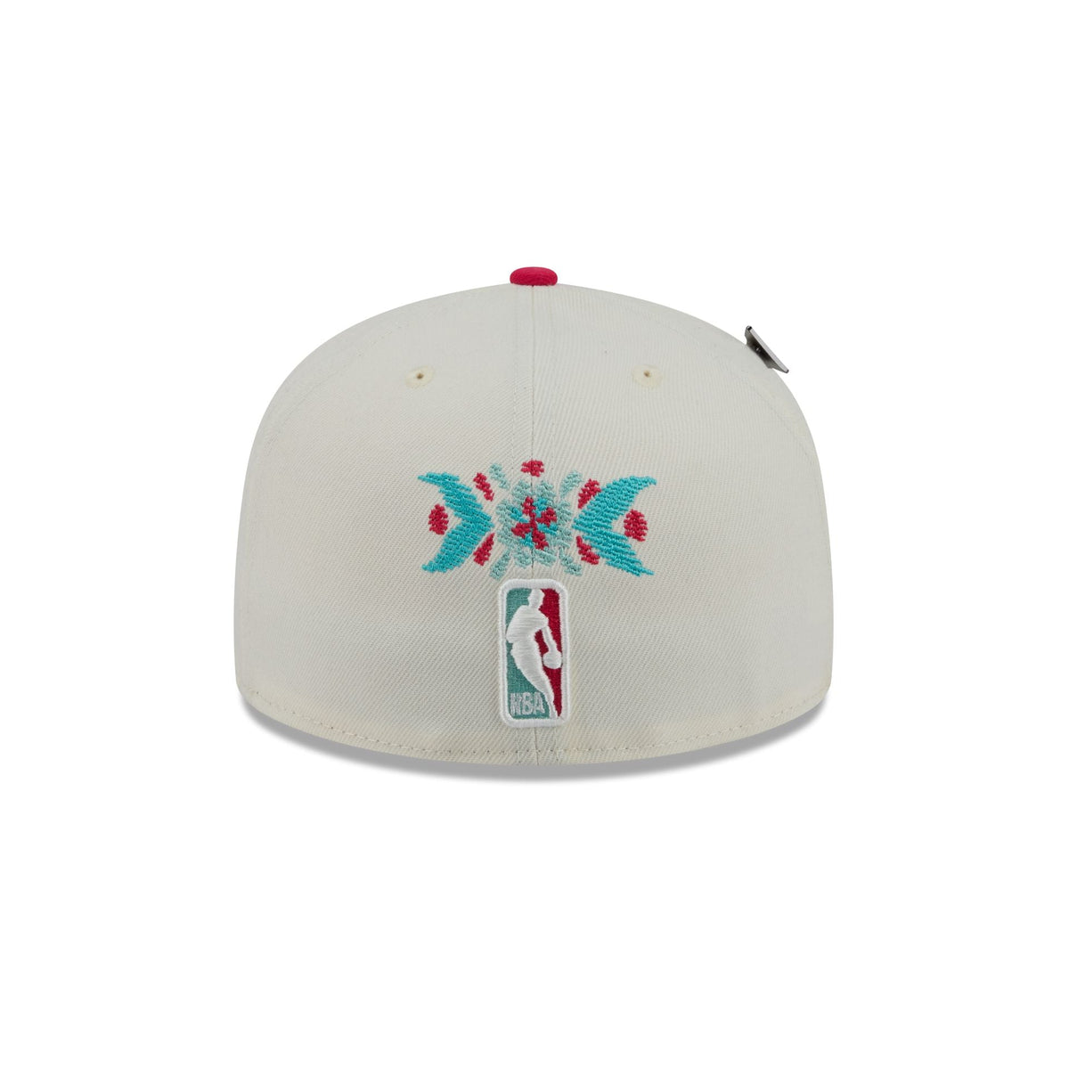 Chicago Bulls Day of the Dead Chrome White 59FIFTY Fitted Hat