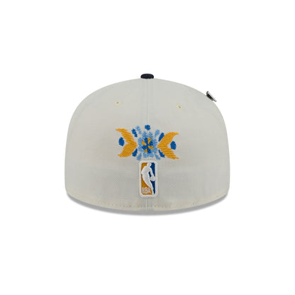 Golden State Warriors Day of the Dead Chrome White 59FIFTY Fitted Hat