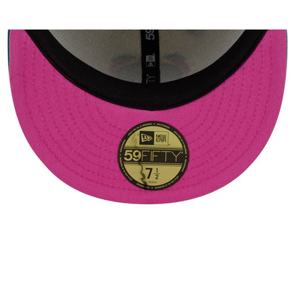 Athletics Day of the Dead Chrome White 59FIFTY Fitted Hat